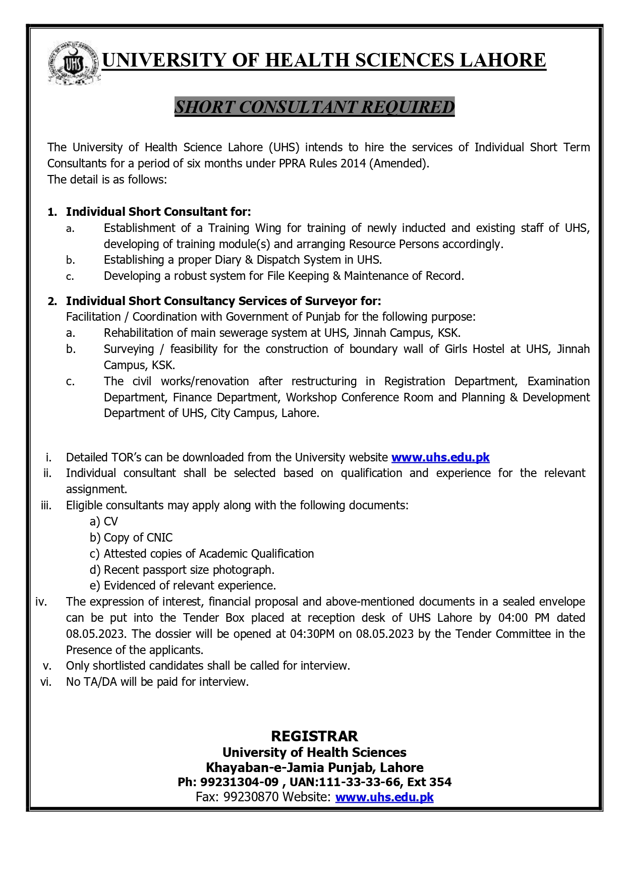 University Of Lahore - ADMISSIONS OPEN FALL 2020 LAST DATE TO APPLY (ONLINE):  7th AUGUST, 2020 ENTRY TEST/INTERVIEW: 8th-9th AUGUST, 2020 VISIT OUR  WEBSITE: www.uol.edu.pk FOR FURTHER INFORMATION, PLEASE CONTACT:  042-111-865-865 #Admission #